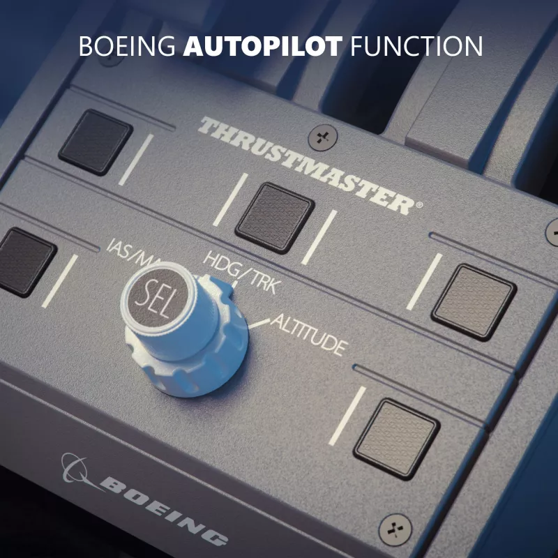 Thrustmaster TCA Quadrant Boeing Edition gris USB joystick PC, Xbox, Xbox One X, Xbox Series S