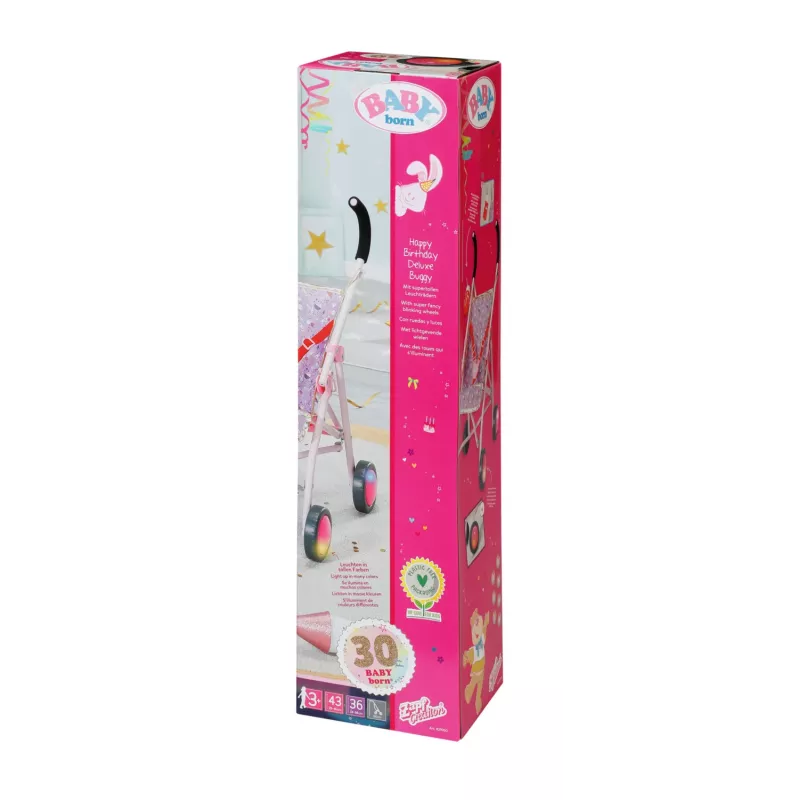 BABY born Happy Birthday Deluxe Buggy carrito de muñecas