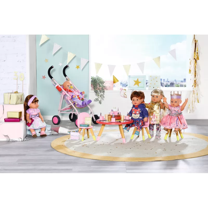 BABY born Happy Birthday Deluxe Buggy carrito de muñecas