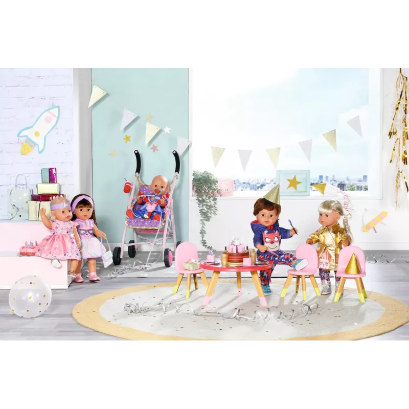 BABY born Happy Birthday Deluxe Buggy carrito de muñecas