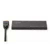 Splitter HDMI ultra slim DIGITUS, 1x4, 4K/60Hz HDR, HDCP 2.2, 18 Gbps, alimentado por Micro USB