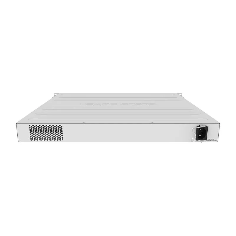 Switch L3 gestionado MikroTik CRS354-48P-4S+2Q+RM — 48× Gigabit RJ-45, 4× SFP+, 2× QSFP+, 48 puertos PoE