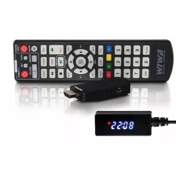 Receptor DVB-T/DVB-T2 WIWA H.265 MINI — sintonizador digital terrestre H.265 HD, Full HD, HDMI, USB, 5V/1,5A