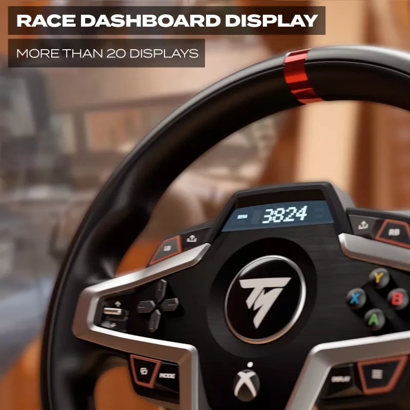 Thrustmaster T248X volante de carreras con pedales, Xbox/PC, negro