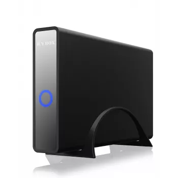 ICY BOX IB-382H-C31 Caja para HDD/SSD Negra 2,5/3,5