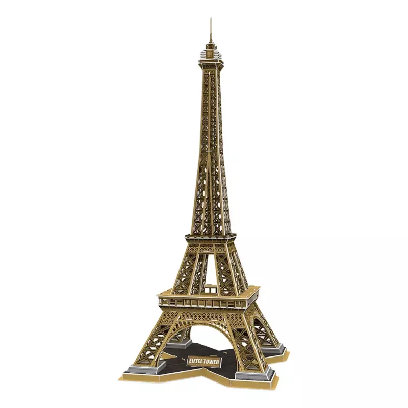 Puzle 3D CubicFun Torre Eiffel 80 piezas Edificio 306-DS0998