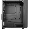 Aerocool HEXFORMBKV2 Caja para PC Micro ATX 3 ventiladores FRGB Negra