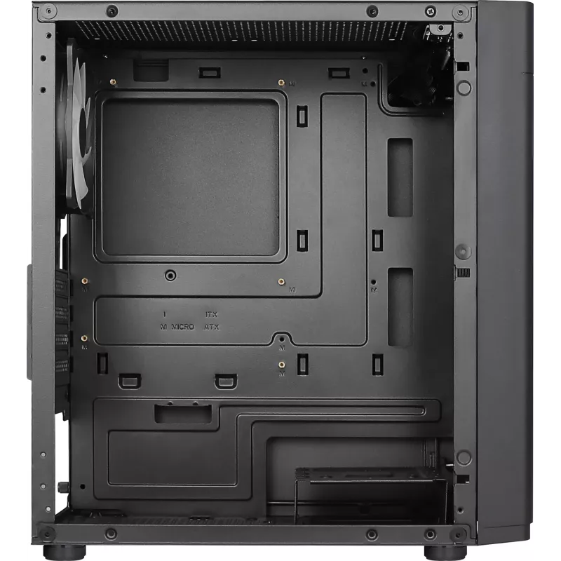 Aerocool HEXFORMBKV2 Caja para PC Micro ATX 3 ventiladores FRGB Negra