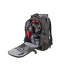 GENESIS Pallad 550 Mochila 43,9 cm (17,3 inch) Negra, Roja