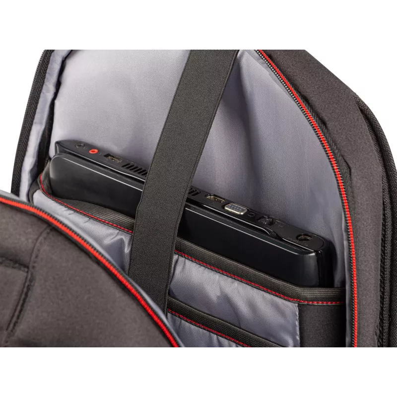 GENESIS Pallad 550 Mochila 43,9 cm (17,3 inch) Negra, Roja