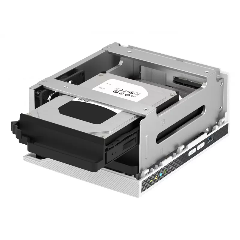 QNAP TS-233 Servidor NAS/Almacenamiento Torre ARM Cortex-A55 2 GB 0 TB QNAP QTS Blanco