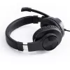 Hama HS-P350 auriculares con micrófono para PC de oficina, negros