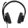 Hama HS-P350 auriculares con micrófono para PC de oficina, negros