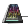 GENESIS Rhod 300 Teclado Gaming USB QWERTY Inglés Negro