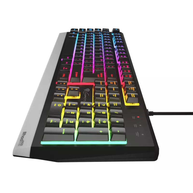 GENESIS Rhod 300 Teclado Gaming USB QWERTY Inglés Negro