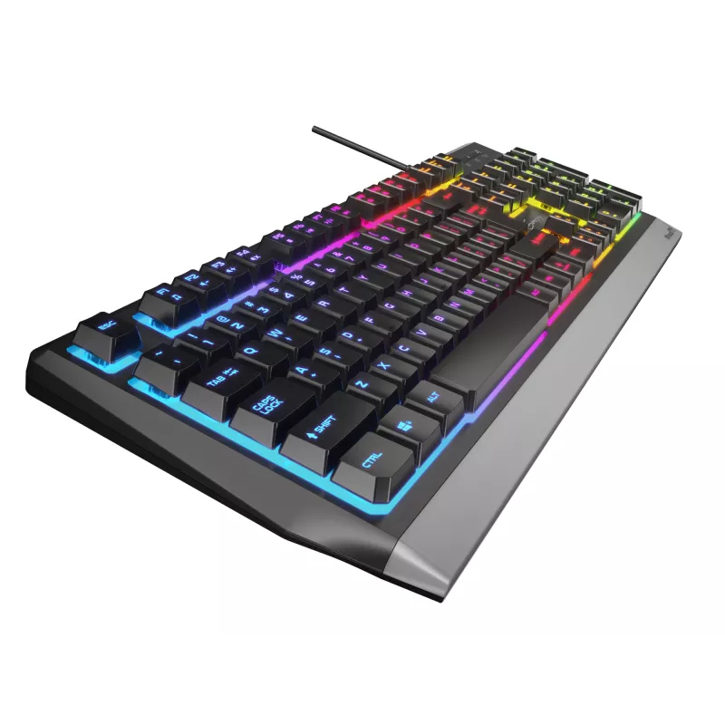 GENESIS Rhod 300 Teclado Gaming USB QWERTY Inglés Negro