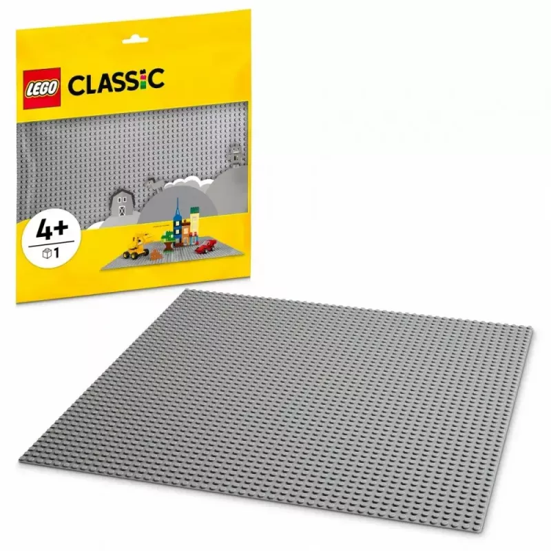 LEGO Placa base 11024 — Classic placa base gris 48x48 tetones (380 × 380 mm)