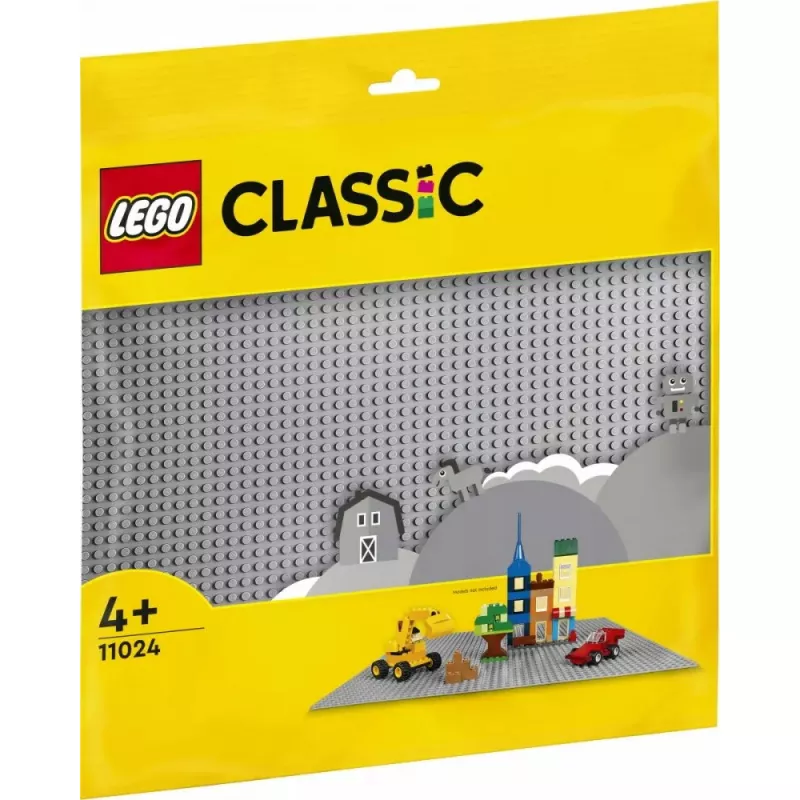 LEGO Placa base 11024 — Classic placa base gris 48x48 tetones (380 × 380 mm)