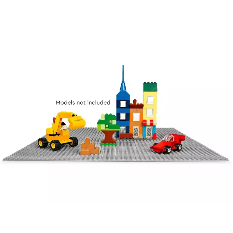 LEGO Placa base 11024 — Classic placa base gris 48x48 tetones (380 × 380 mm)