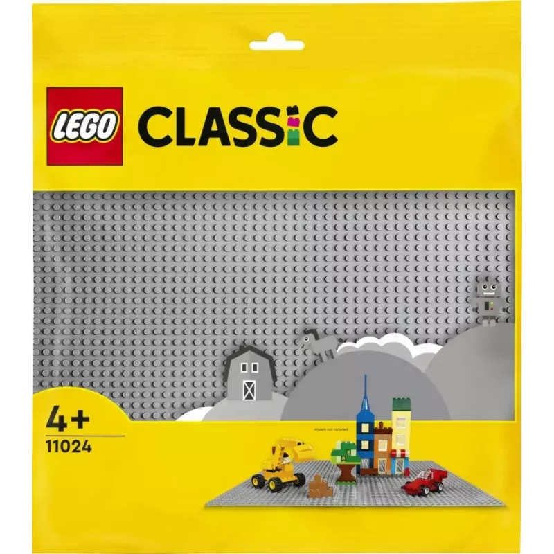 LEGO Placa base 11024 — Classic placa base gris 48x48 tetones (380 × 380 mm)