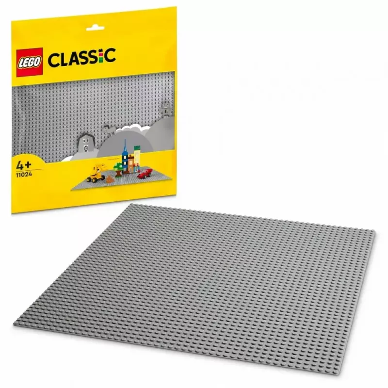 LEGO Placa base 11024 — Classic placa base gris 48x48 tetones (380 × 380 mm)