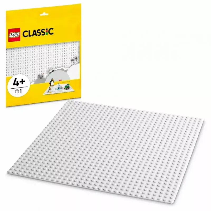 Placa base LEGO 11026 — placa base 32x32 tetones, blanca