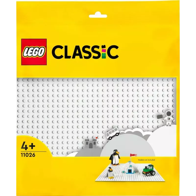 Placa base LEGO 11026 — placa base 32x32 tetones, blanca