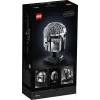 Juguete de construcción LEGO Casco Mandaloriano 75328 — modelo de exposición Star Wars, pieza de coleccionista para construir, 584 piezas, edad 18+