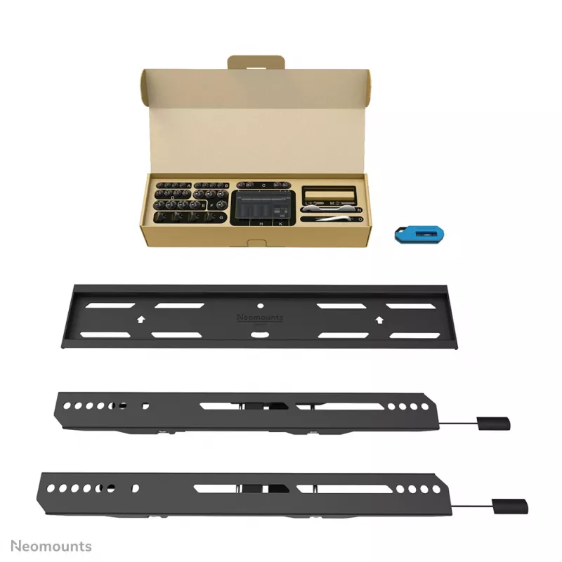 Soporte de pared para TV Neomounts WL30S-850BL14 40-75 pulgadas - fijo - con bloqueo - instalación rápida