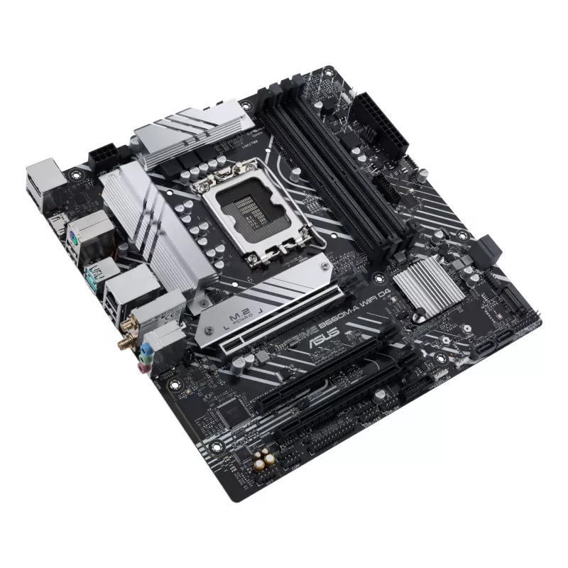 Placa base ASUS PRIME B660M-A WIFI D4 — Intel B660, LGA 1700, micro ATX, DDR4, 4 DIMM, Wi‑Fi 6, 2x M.2