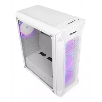 GENESIS Irid 505 ARGB Midi Tower Blanco