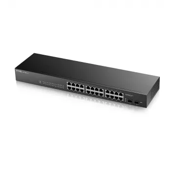 Zyxel GS-1900-24 v2 Managed L2 Gigabit Ethernet (10/100/1000) 1U Negro