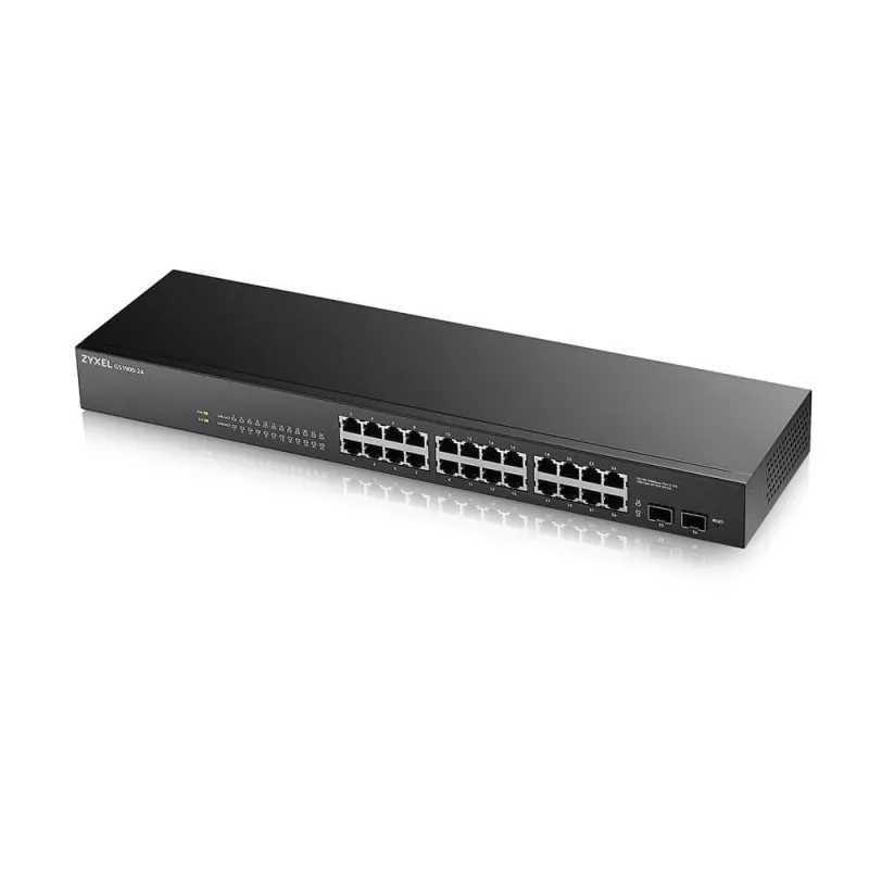 Zyxel GS-1900-24 v2 Managed L2 Gigabit Ethernet (10/100/1000) 1U Negro
