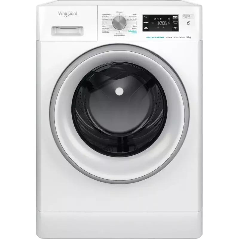 Whirlpool FFB 9258 SV PL lavadora de libre instalación, carga frontal, 9 kg, 1200 rpm, blanca