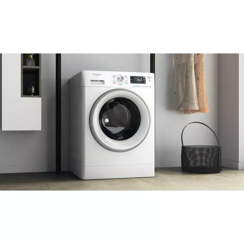 Whirlpool FFB 9258 SV PL lavadora de libre instalación, carga frontal, 9 kg, 1200 rpm, blanca