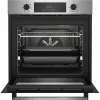 Horno eléctrico empotrable BEKO BBIE123001XD, 72 L, acero inoxidable, control táctil, limpieza por vapor, grill, guía telescópica