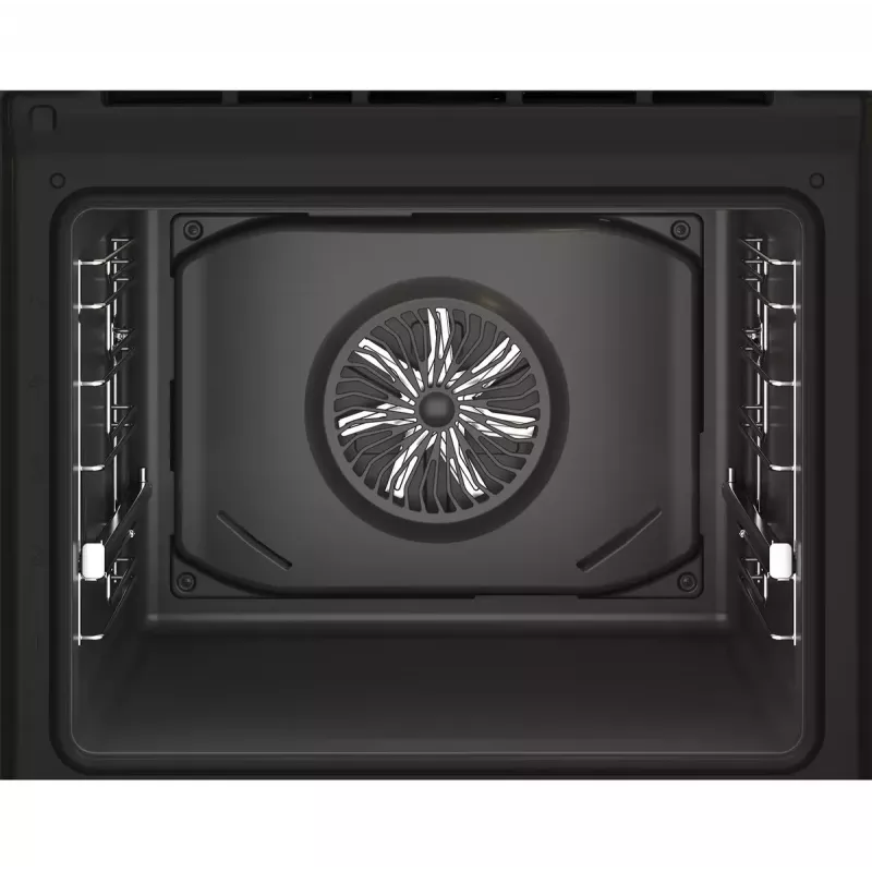 Horno eléctrico empotrable BEKO BBIE123001XD, 72 L, acero inoxidable, control táctil, limpieza por vapor, grill, guía telescópica