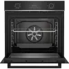 Horno eléctrico empotrable BEKO BBIE17301BD, 72 L, aire caliente, grill, limpieza por vapor, acero inoxidable