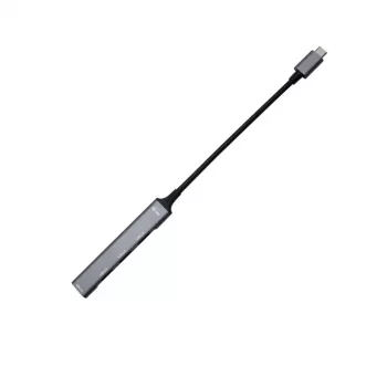 Hub USB-C i-tec Metal 1x USB 3.0 + 3x USB 2.0, USB 3.2 Gen 1 (3.1 Gen 1) Type-C, USB 2.0, USB 3.2 Gen 1 (3.1 Gen 1) Type-A, Metallic, Metal, 0,19 m, Android