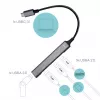 Hub USB-C i-tec Metal 1x USB 3.0 + 3x USB 2.0, USB 3.2 Gen 1 (3.1 Gen 1) Type-C, USB 2.0, USB 3.2 Gen 1 (3.1 Gen 1) Type-A, Metallic, Metal, 0,19 m, Android
