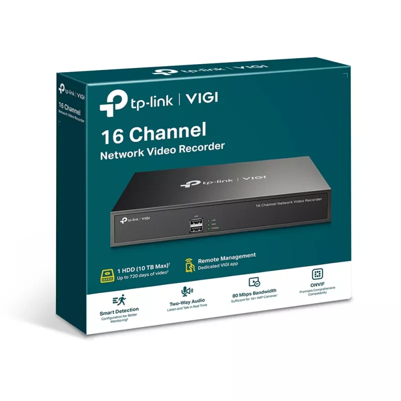 Grabador de vídeo en red de 16 canales TP-Link VIGI