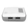 Servidor de red WLAN NAS USB Hub Servidor de impresión DIGITUS 2 puertos USB 2.0