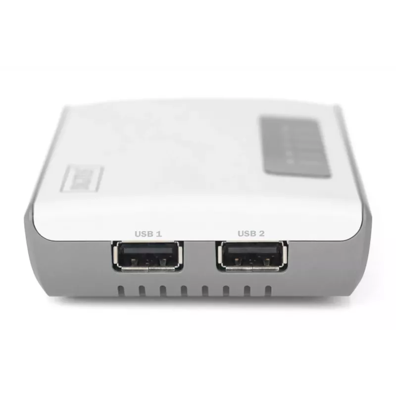 Servidor de red WLAN NAS USB Hub Servidor de impresión DIGITUS 2 puertos USB 2.0