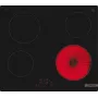 Placa de cocción Bosch Serie 4 PKE611BB2E Negra De empotrar 60 cm Placa vitrocerámica 0 zonas