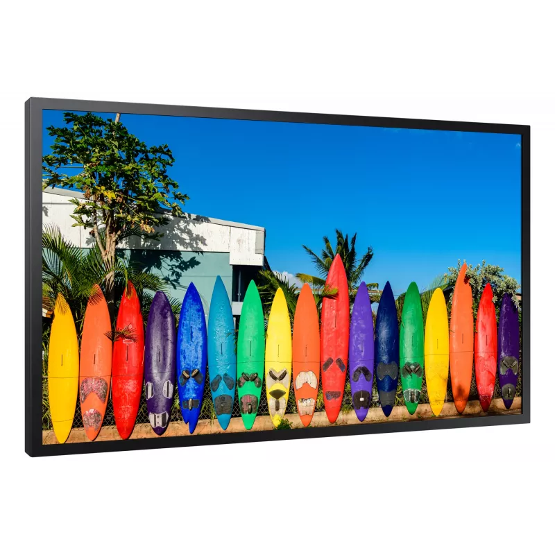 Pantalla plana de señalización digital Samsung OM55B 139,7 cm (55 inch) LCD Wi-Fi 3000 cd/m² 4K Ultra HD Negra Procesador integrado Tizen 5.0 24/7