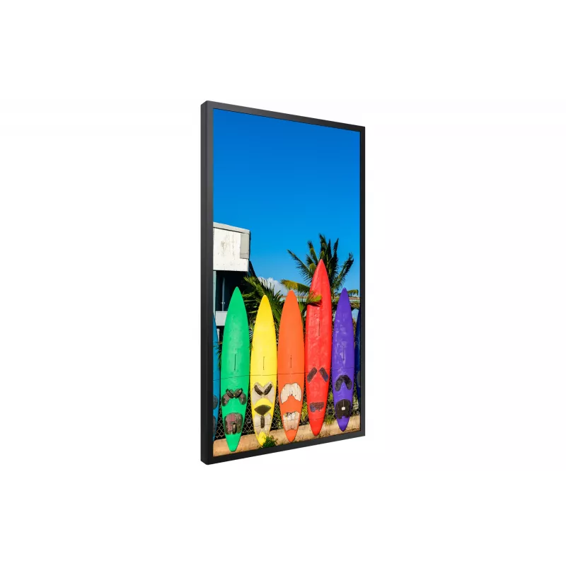 Pantalla plana de señalización digital Samsung OM55B 139,7 cm (55 inch) LCD Wi-Fi 3000 cd/m² 4K Ultra HD Negra Procesador integrado Tizen 5.0 24/7