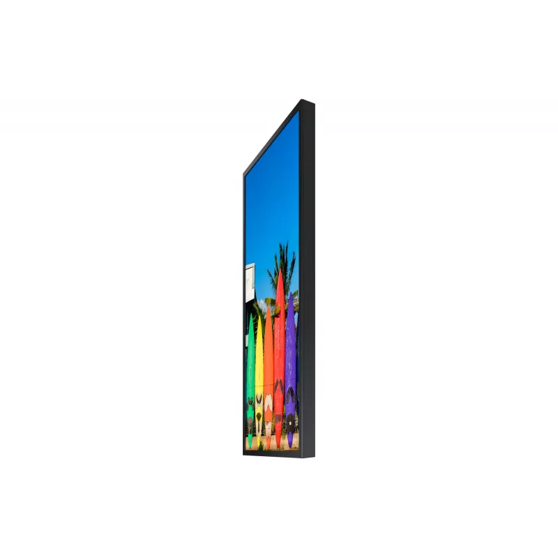 Pantalla plana de señalización digital Samsung OM55B 139,7 cm (55 inch) LCD Wi-Fi 3000 cd/m² 4K Ultra HD Negra Procesador integrado Tizen 5.0 24/7