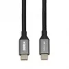 Cable USB-C a USB-C IBOX IKUMTC31G2 USB 3.2 Gen 2, 1 m, negro