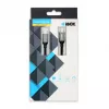 Cable USB-C a USB-C IBOX IKUMTC31G2 USB 3.2 Gen 2, 1 m, negro