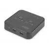 Estación de acoplamiento Digitus para doble SSD M.2 NVMe USB-C con función de clonación sin conexión
